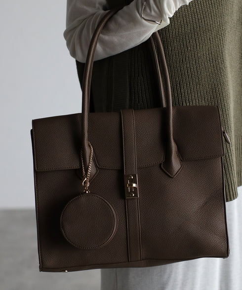 【雑誌掲載・guscio人気商品】エレガンストートバッグ 17-0994